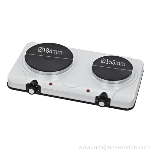 Double Burner Cooking Mini Stove Electric Hot Plates